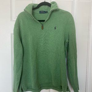 Ralph Lauren Men's Quarter Zip - Size Medium